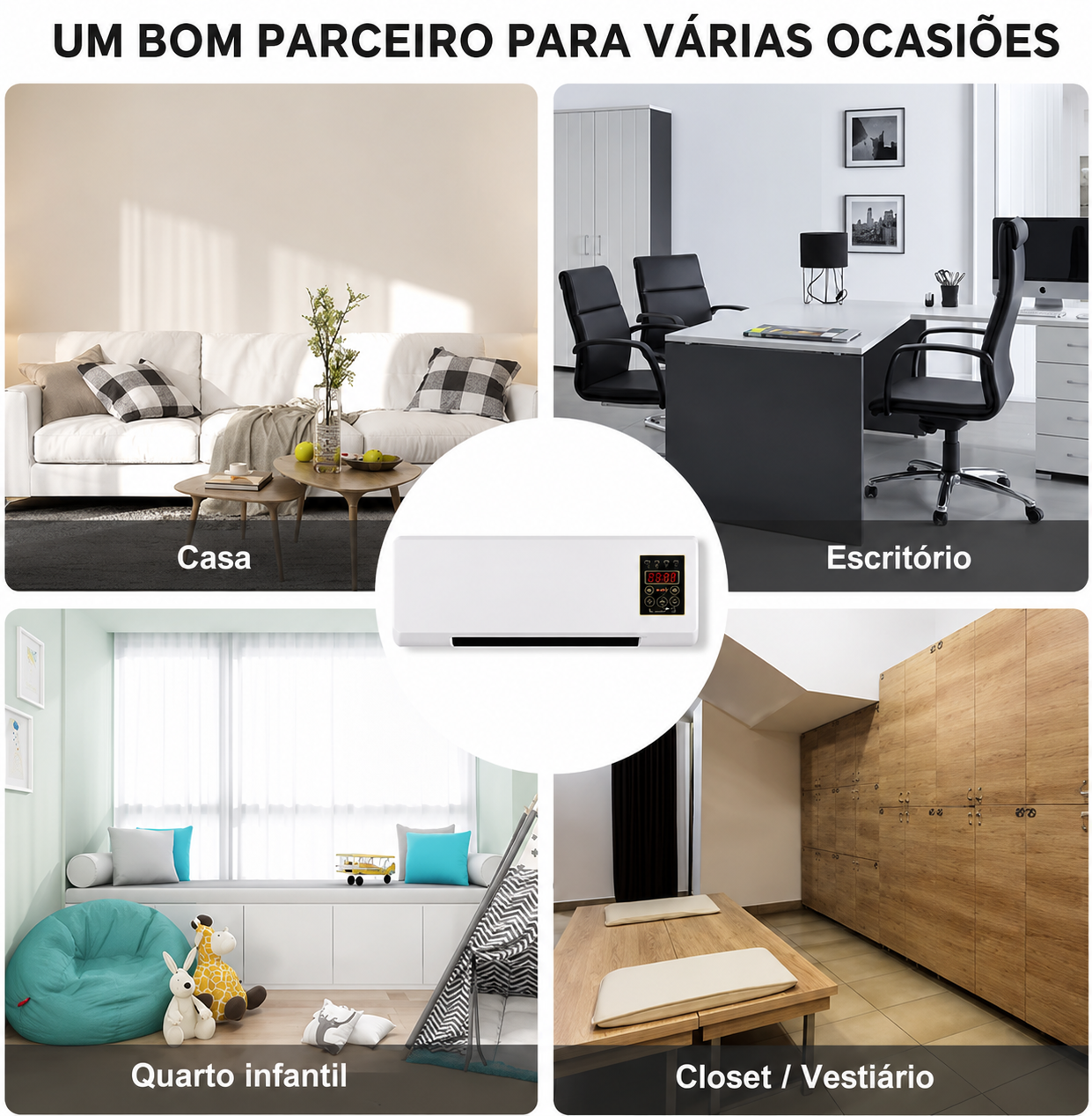 Ar condicionado/ Ventilador portátil