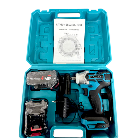 Máquina de Impacto 48V com 2 Baterias e Mala de Transporte