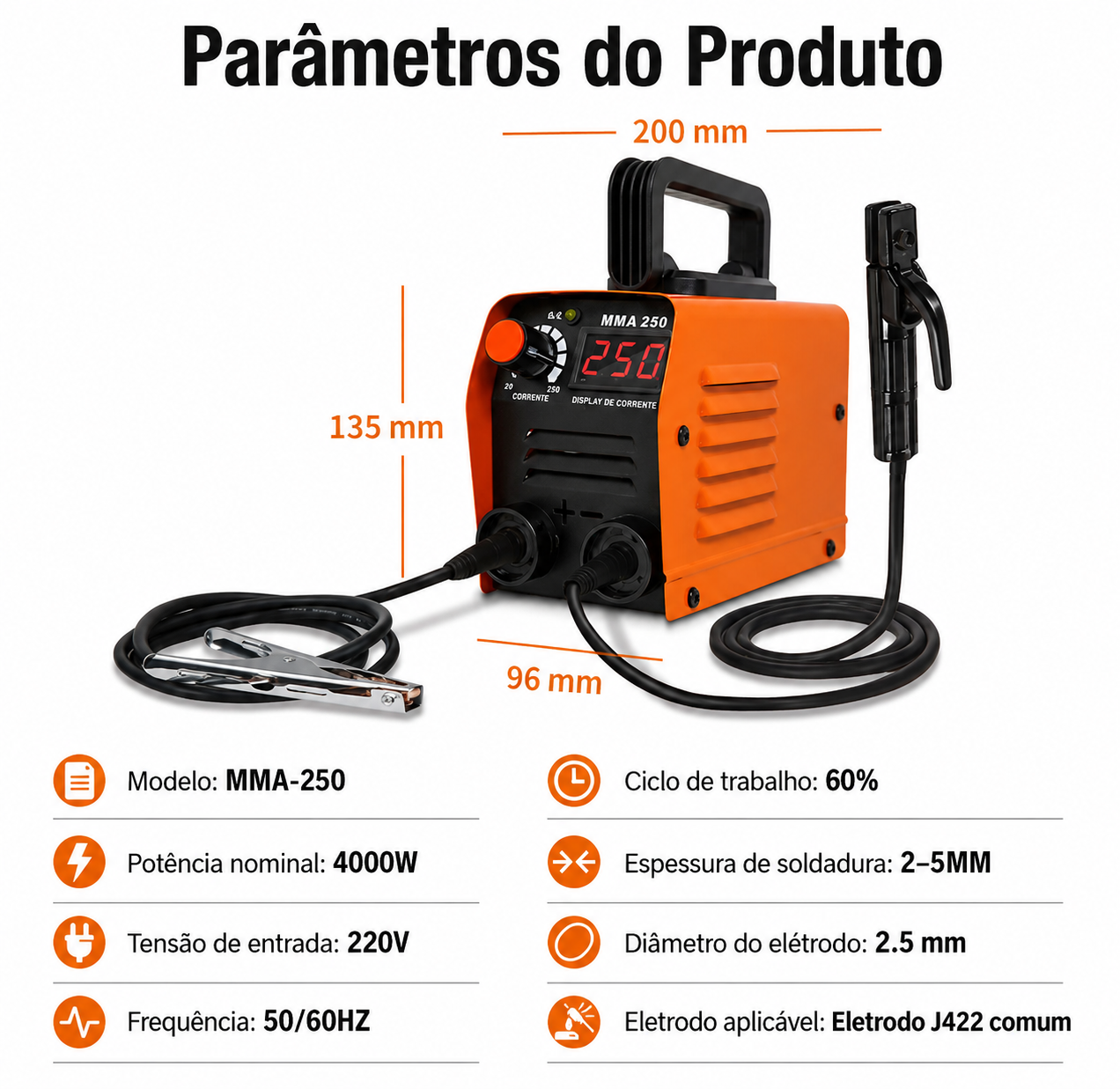 Soldador / Inversor 220V